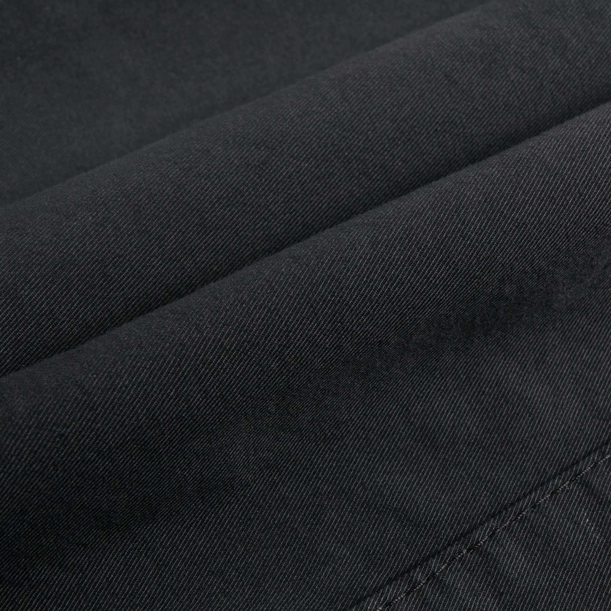 Girls Black Denim Skirt