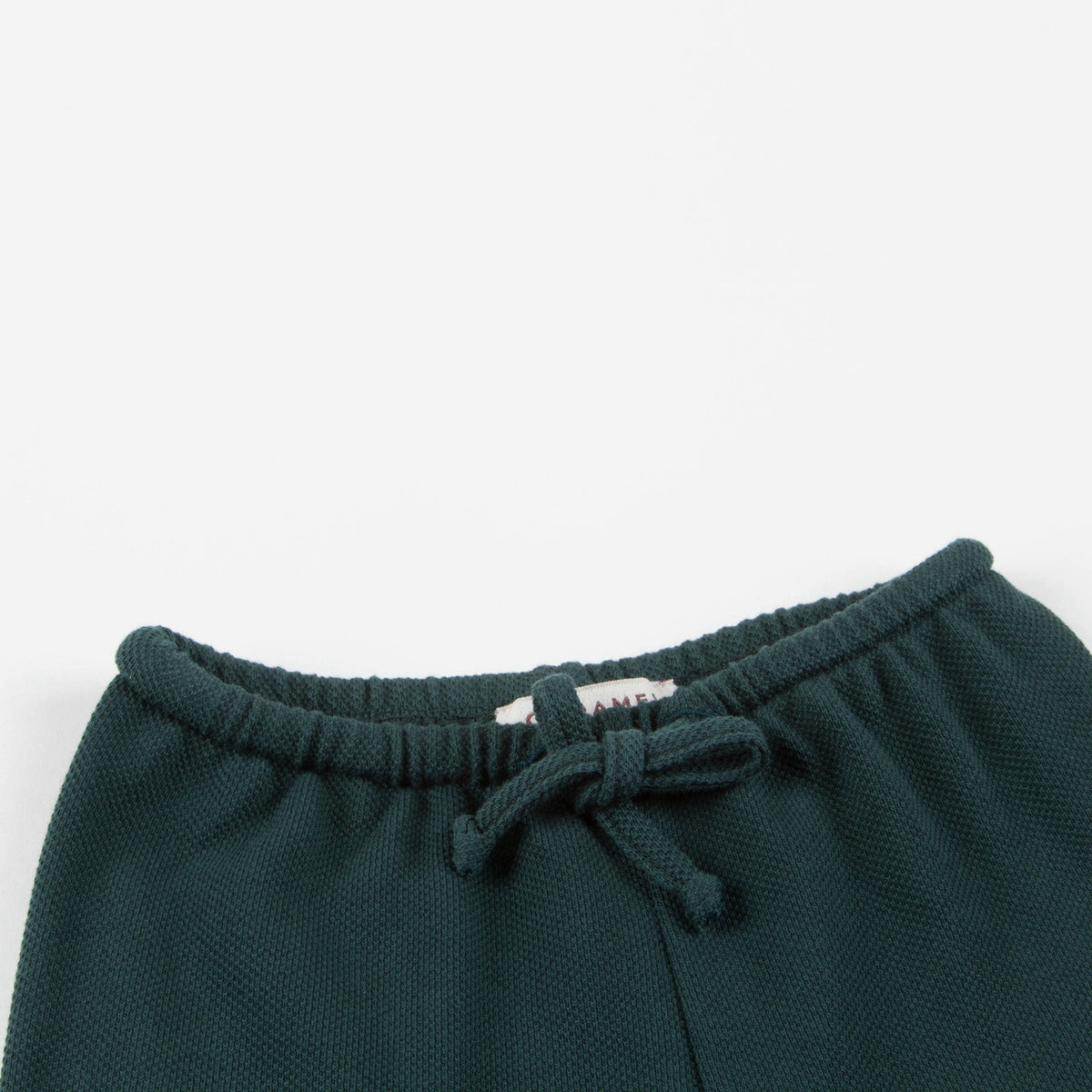 Pantalon en jersey vert forêt pour bébé