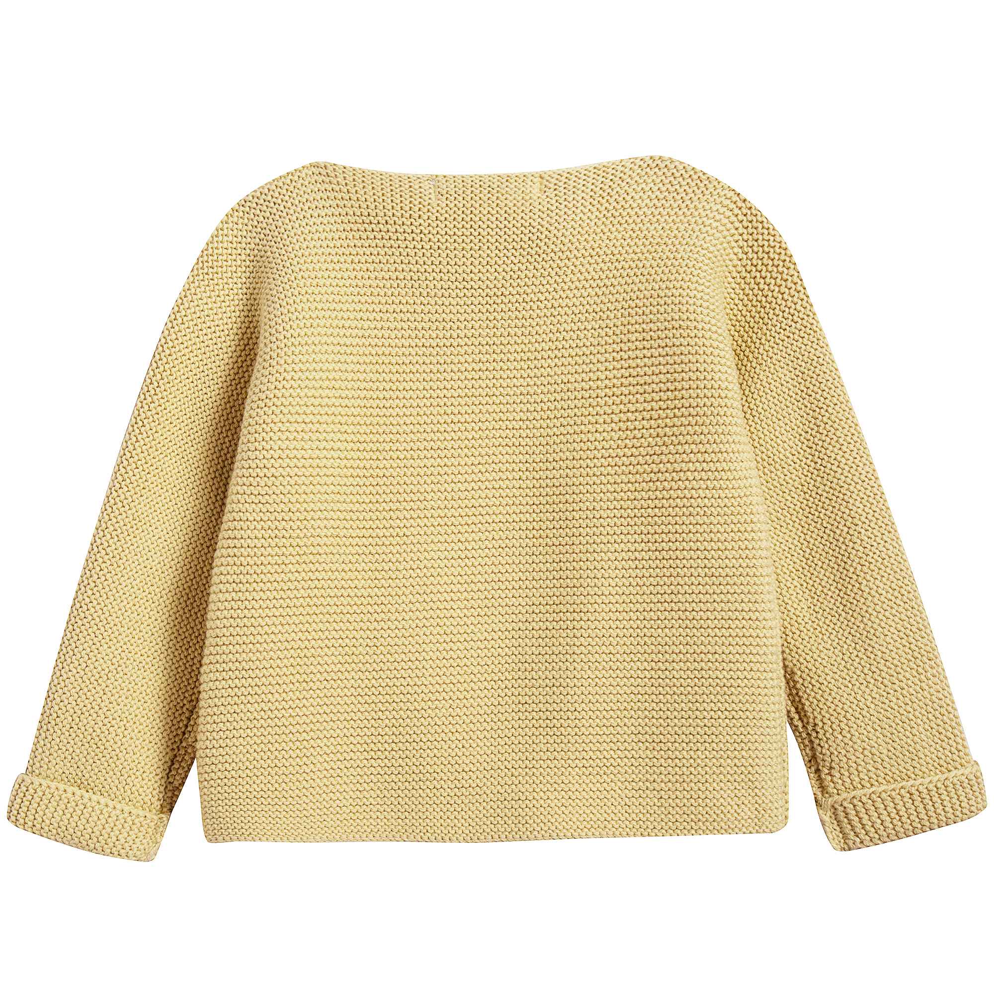 Baby Lemon Cotton Knitwear Cardigan