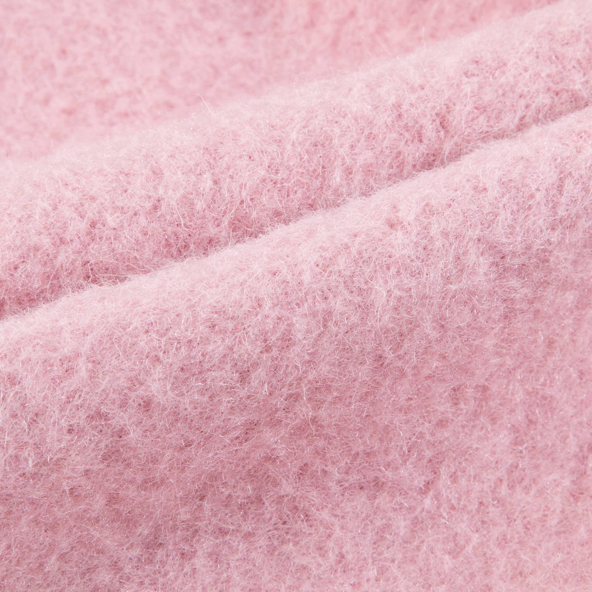 Girls Pale Pink Woven Coat