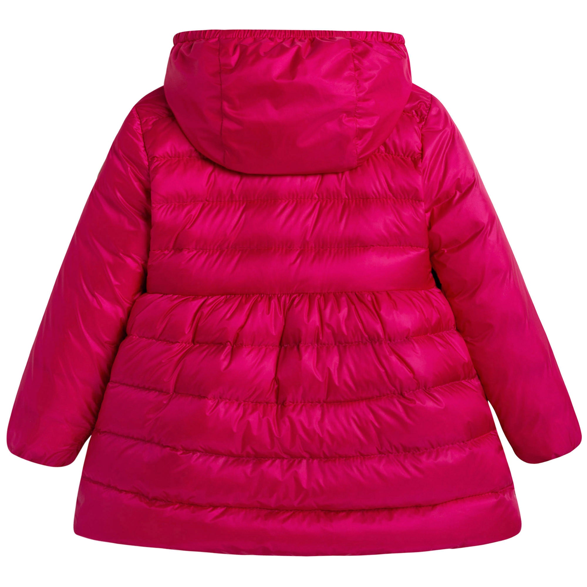 Baby Girls Dark Pink 'Esme' Down Padded Coat