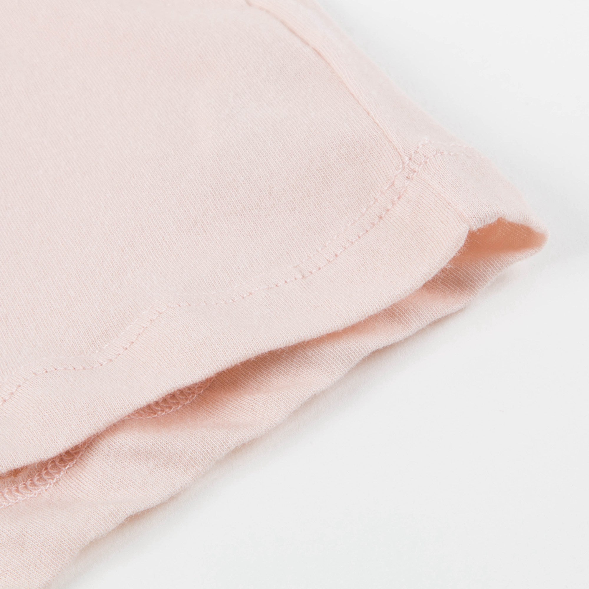 Girls Blush Pink Cotton Jersey T-shirt