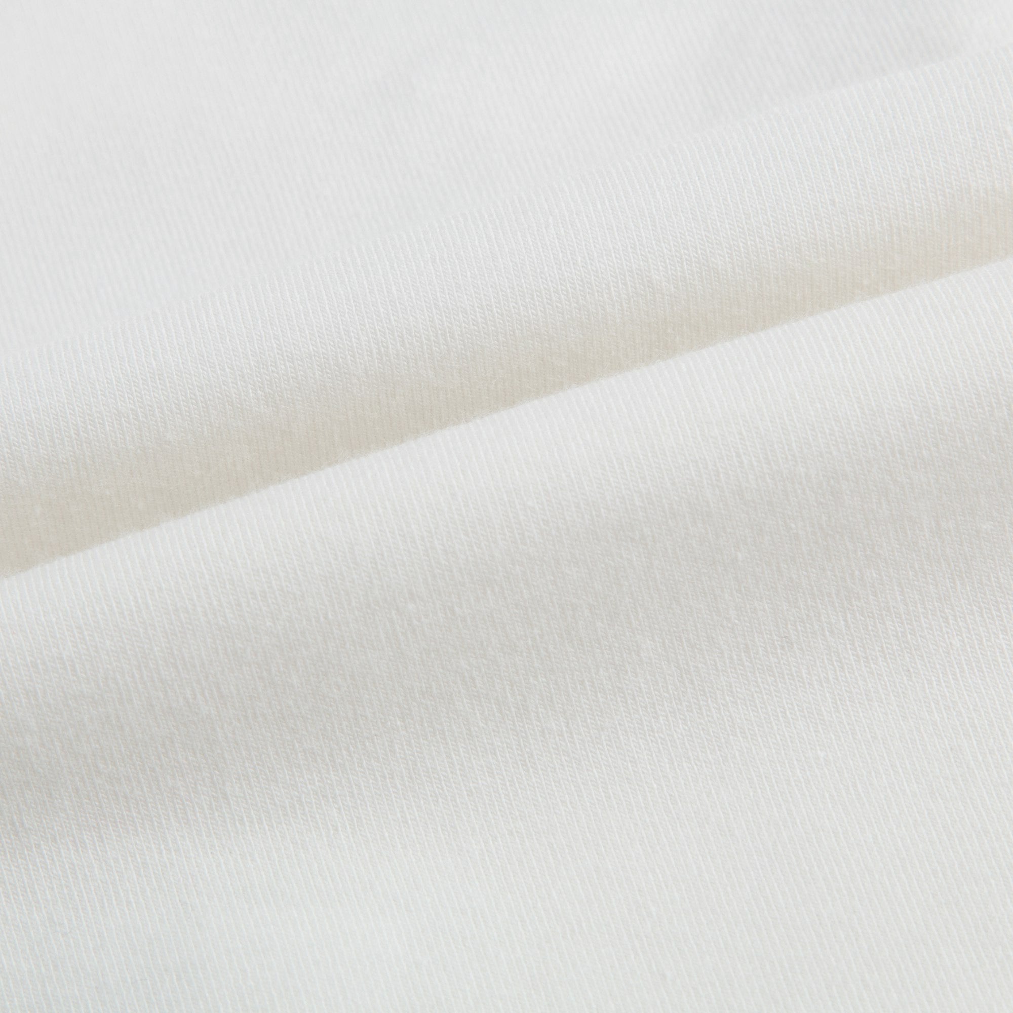 Girls Ivory Cotton T-shirt with Yellow Bow