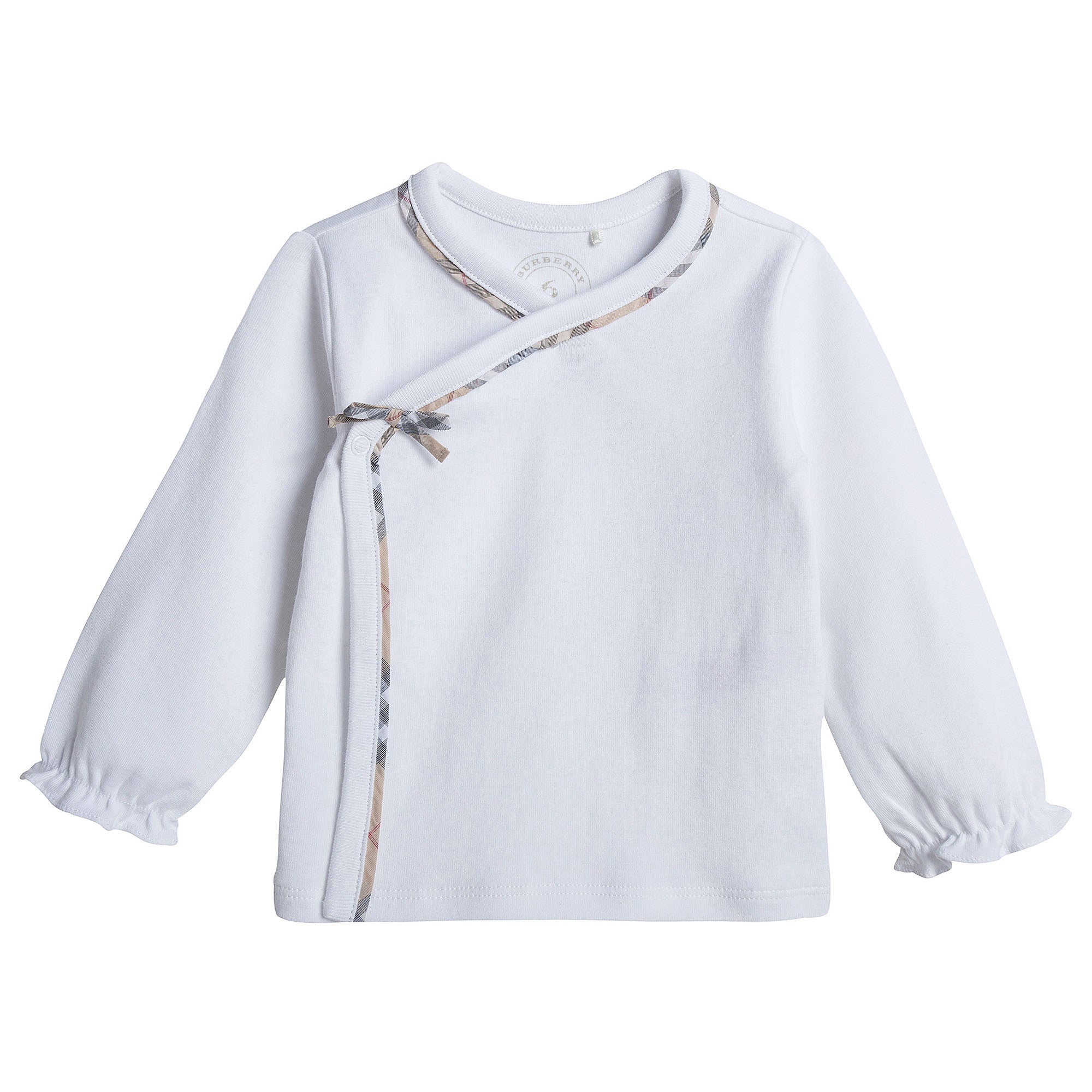 Baby Girls White Top & Trousers 2 Piece Gift Set - CÉMAROSE | Children's Fashion Store - 2
