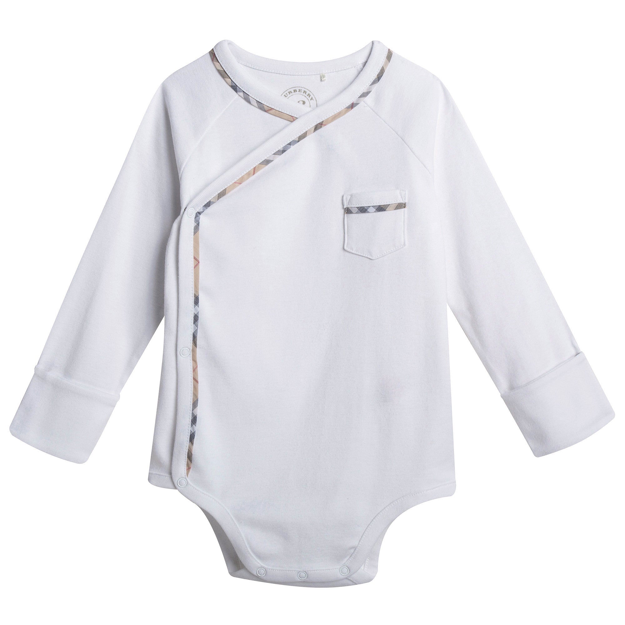 Baby White Boxed Gift Set With Bodysuit, Hat & Bib - CÉMAROSE | Children's Fashion Store - 2