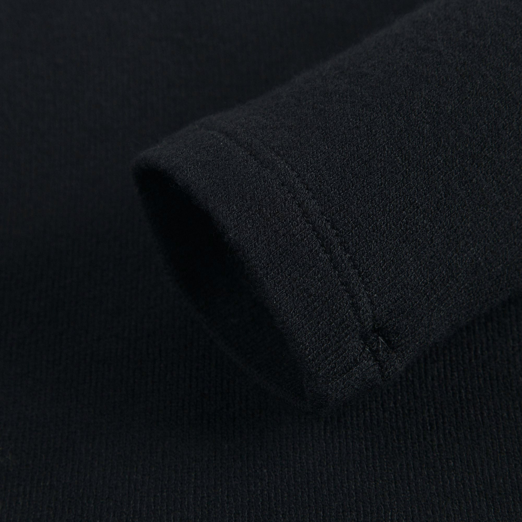 Girls Black T-shirt With Ruffle