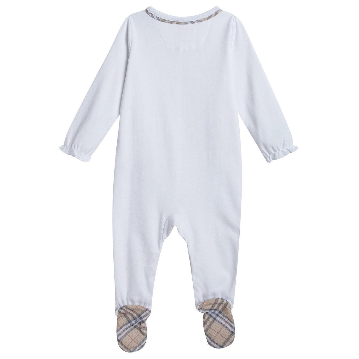 Baby Girls White Boxed Gift Set With Babygrow, Hat & Bib - CÉMAROSE | Children's Fashion Store - 3
