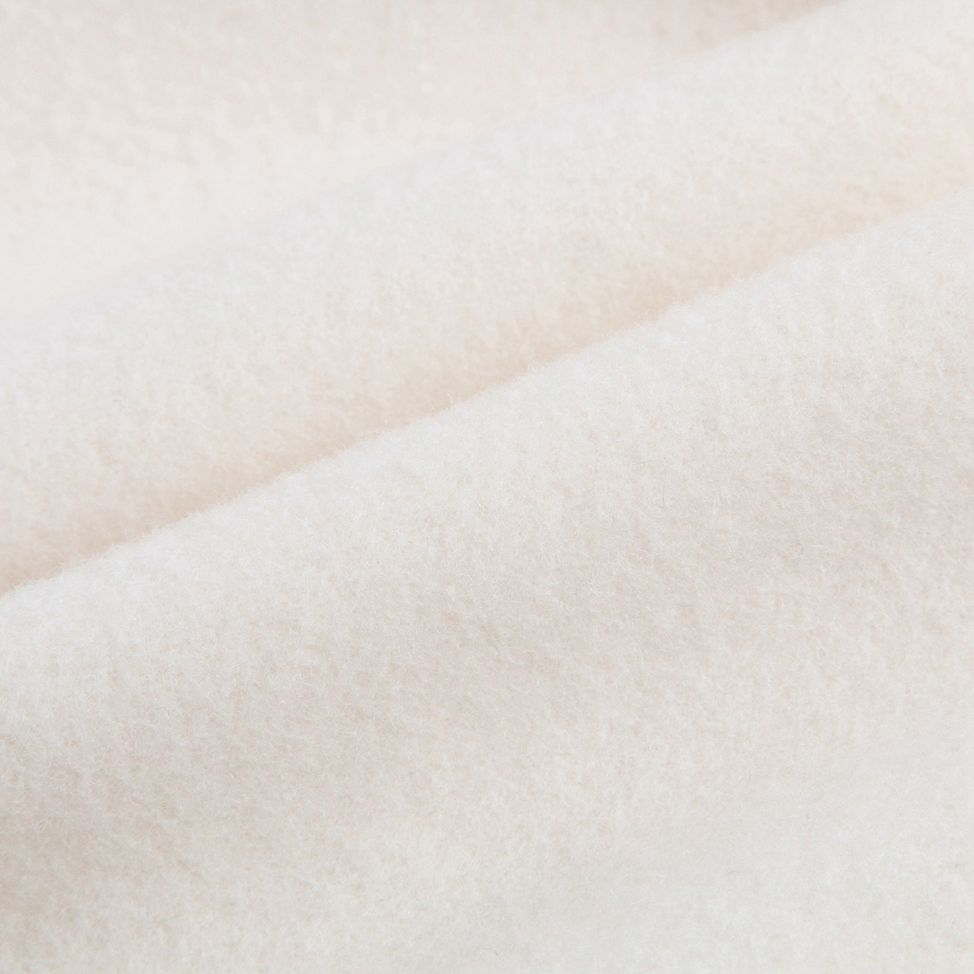 Girls Ivory Wool & Cashmere Coat