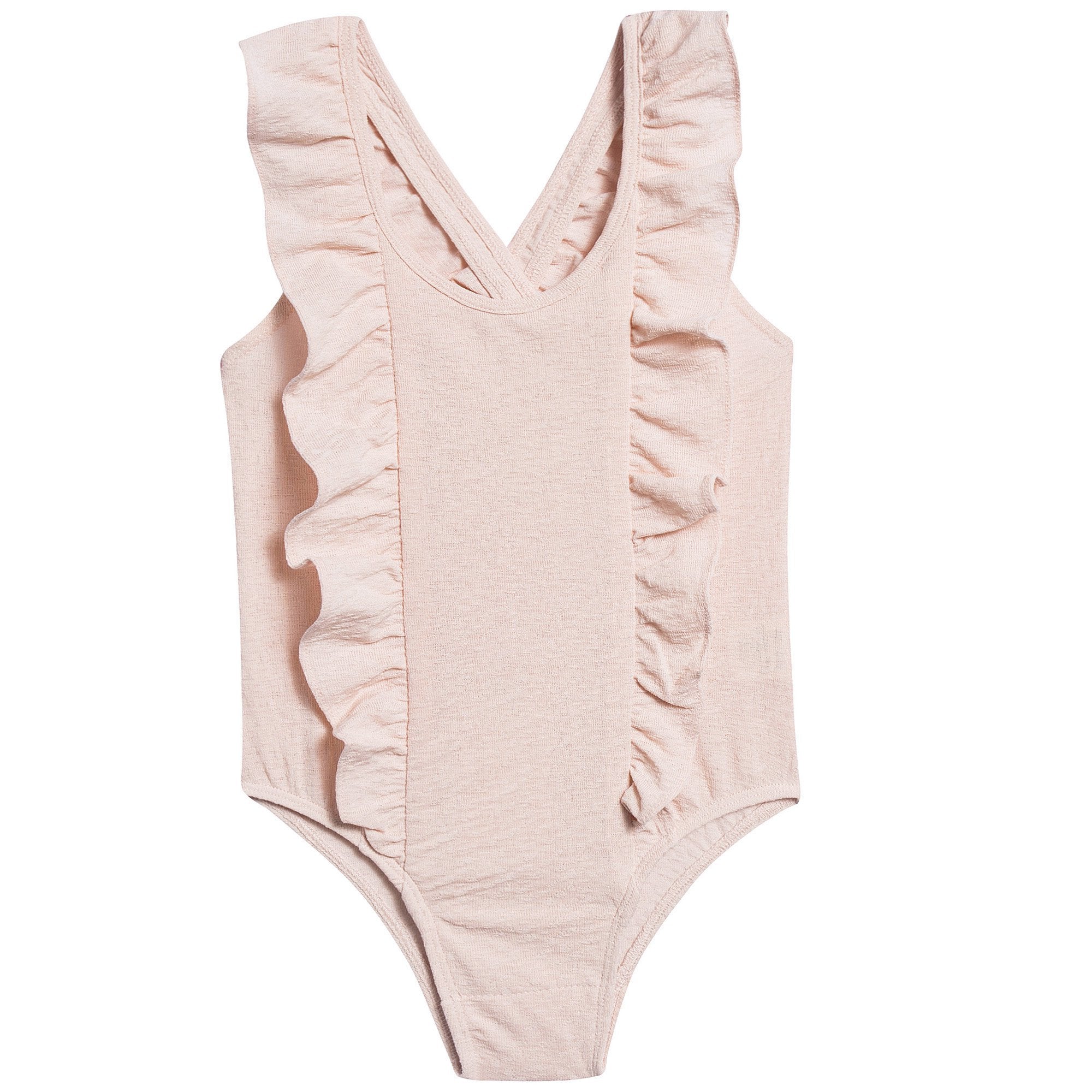 Girls Blue "Cachou" Swimsuit