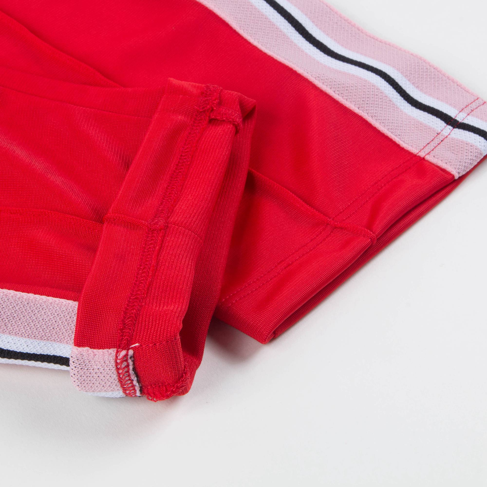 Girls Red Logo Trousers