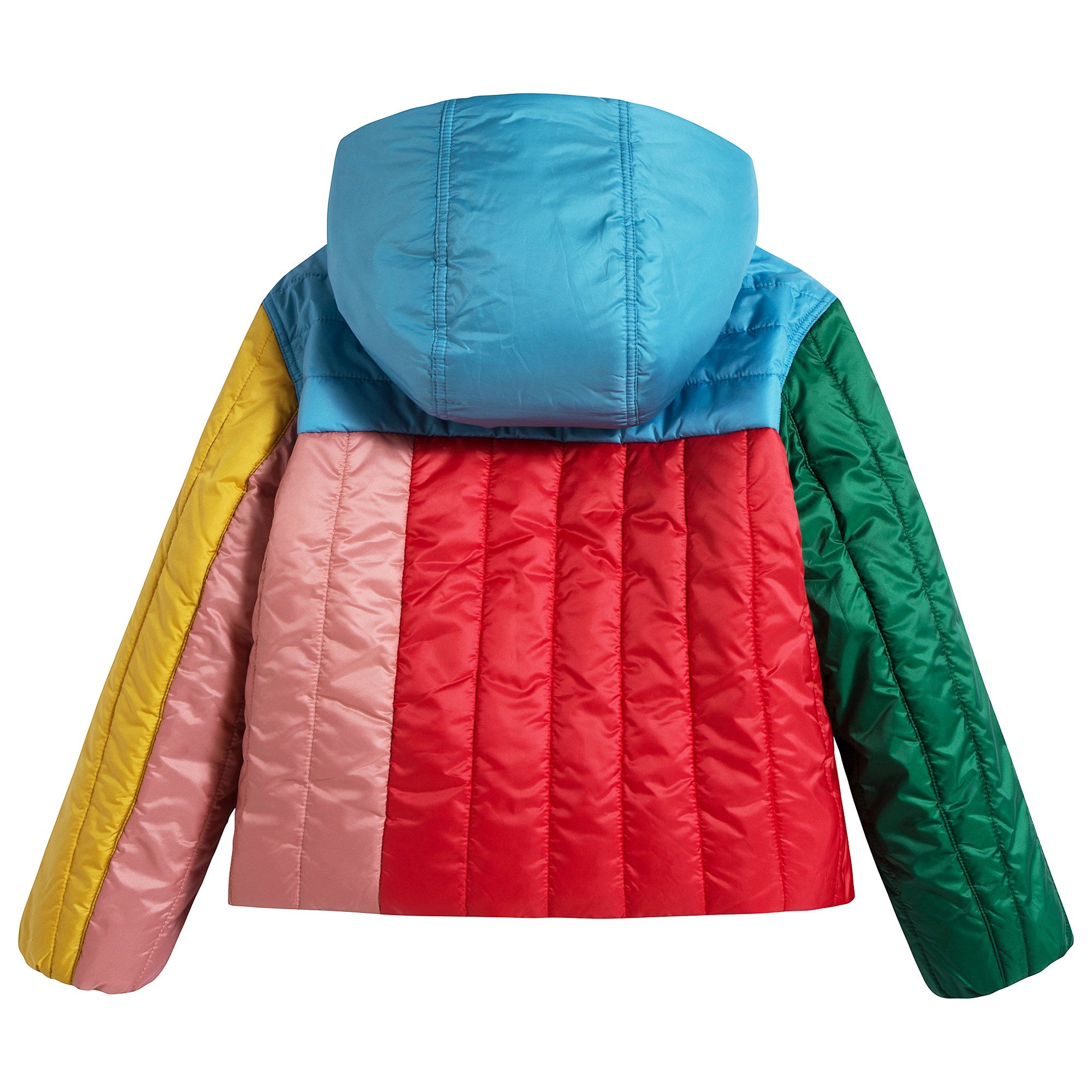 Baby Girls Bright Orange Red Coat