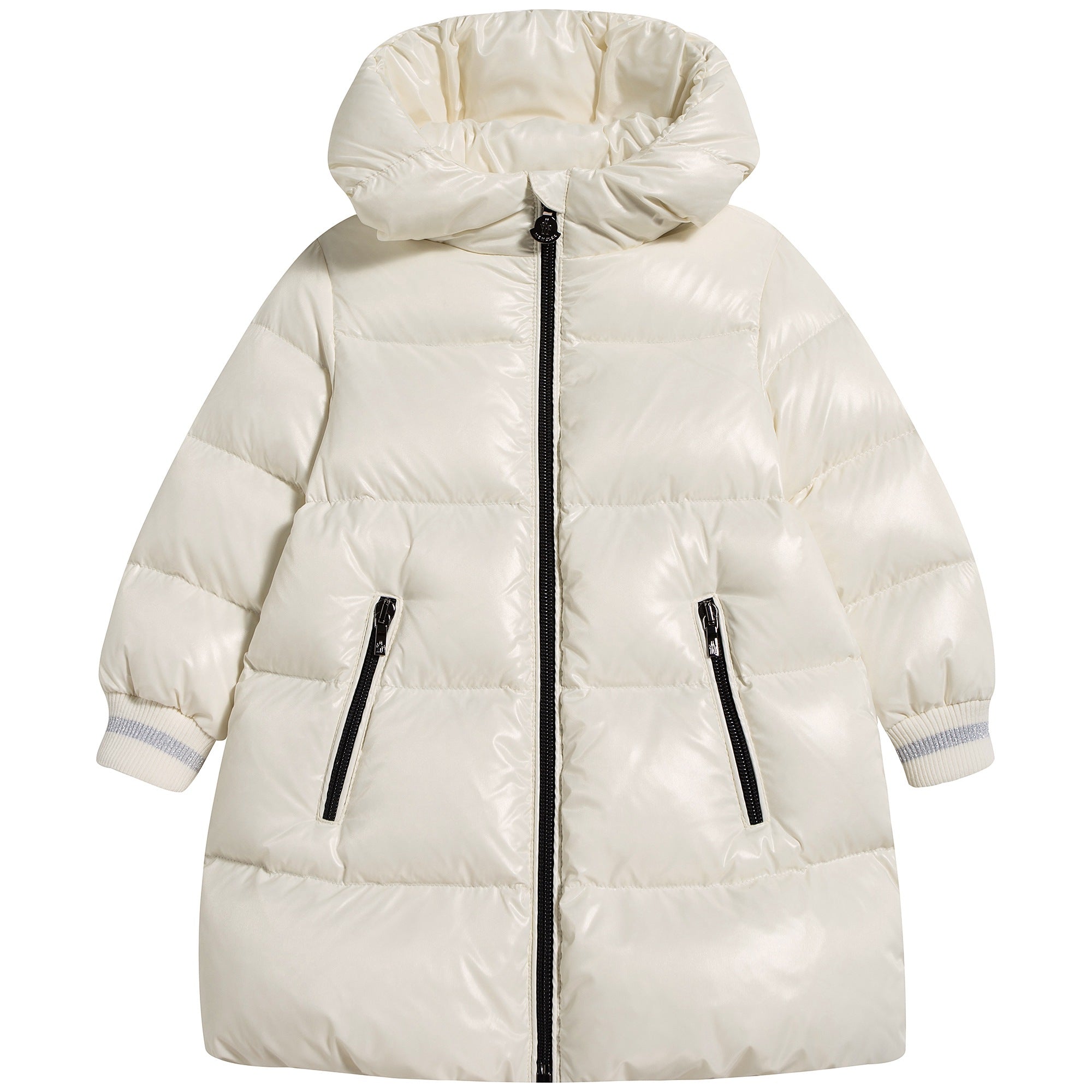 Baby Girls White "GLIERE" Padded Down Coat