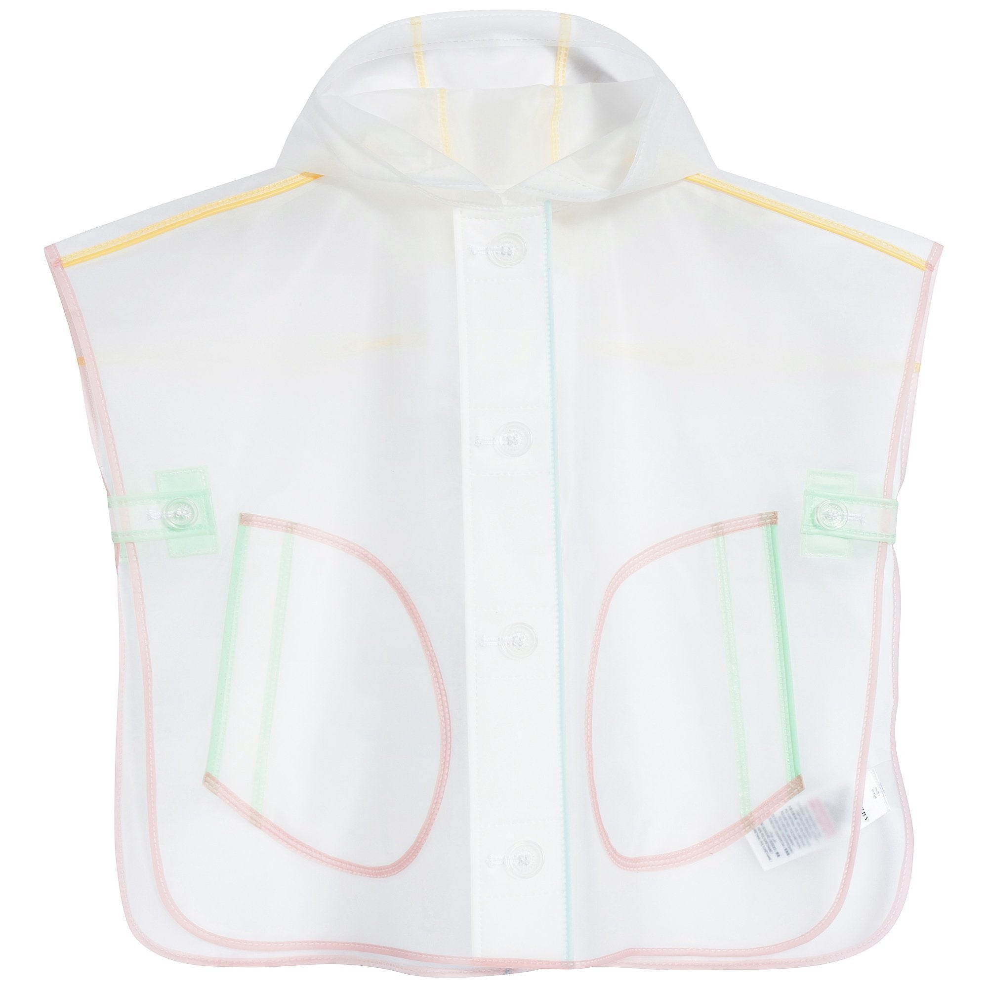 Baby Girls Clear Raincoat