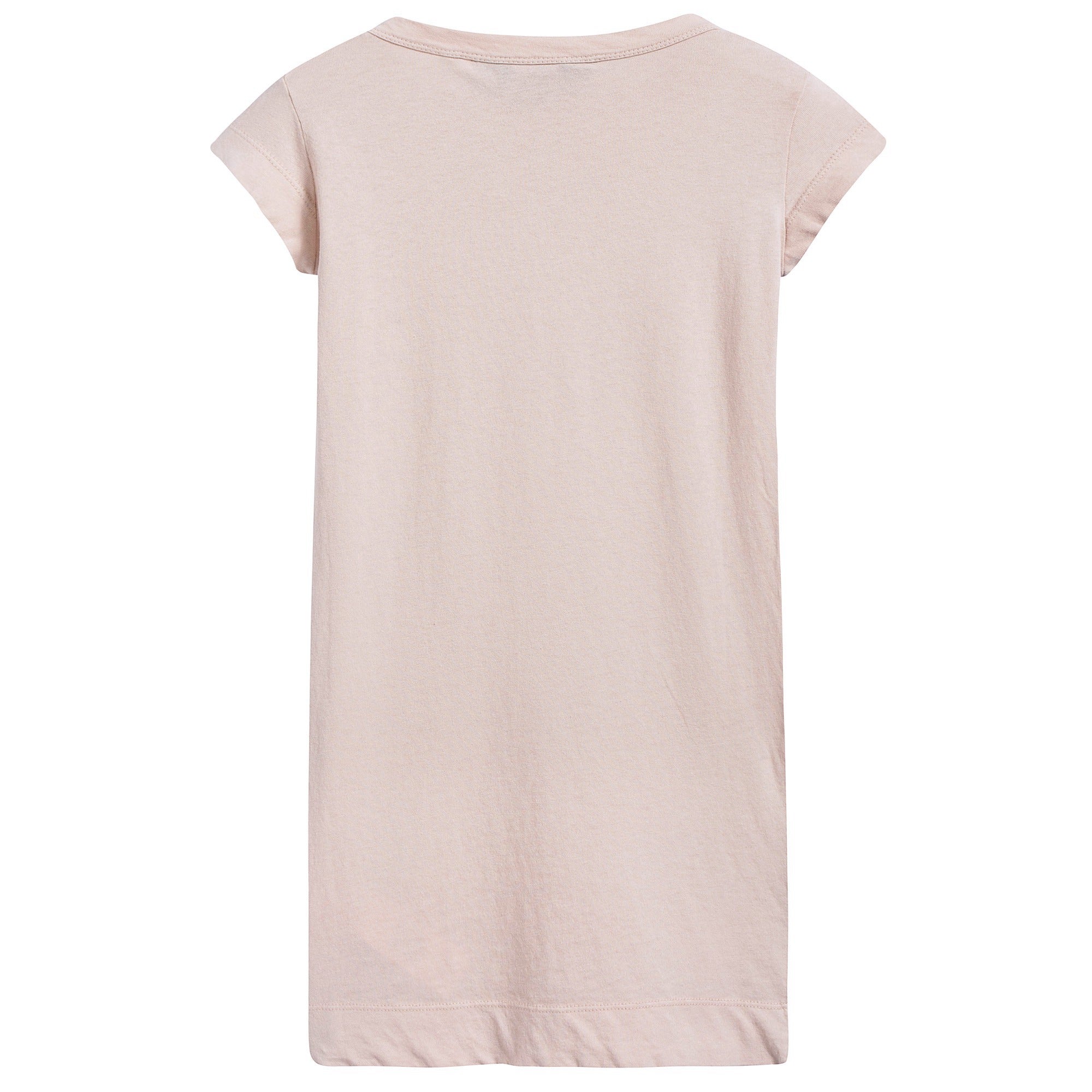 Girls Quartz Peach Cotton Dress