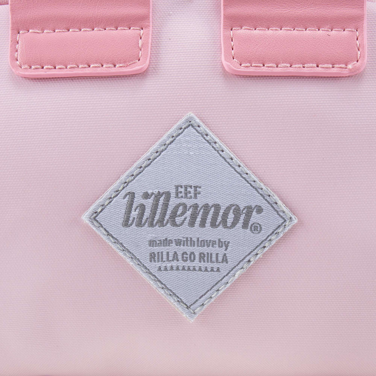 Trousse à crayons rose clair avec motif lapin pour fille (21 x 11 cm)