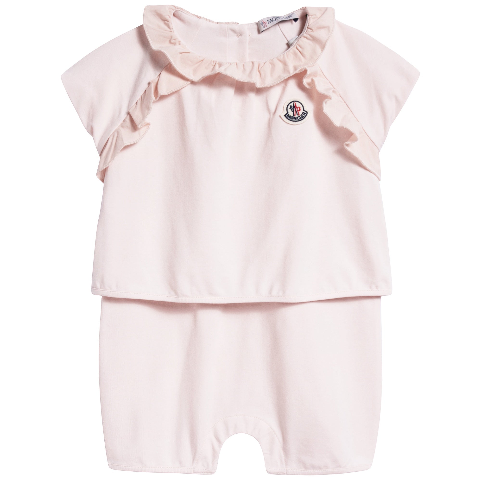 Baby Girls Pale Pink Babysuit