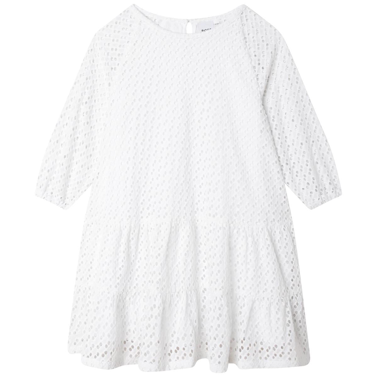 Girls White Dress