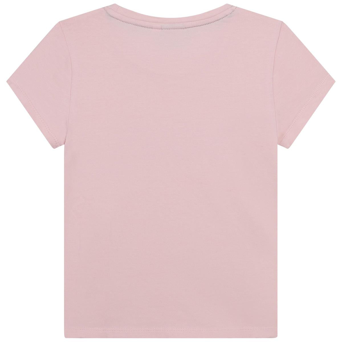 Girls Pink Logo T-Shirt