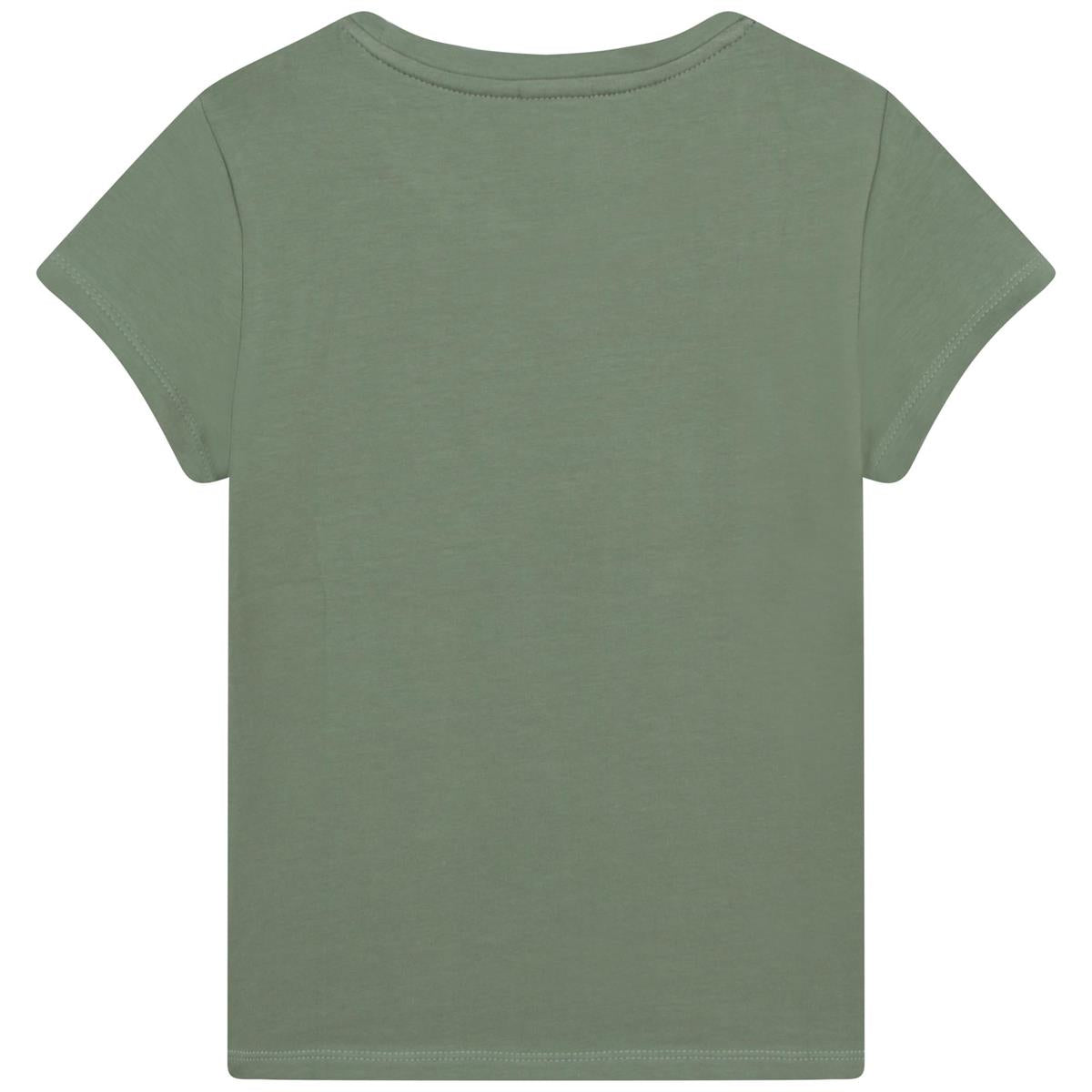 Girls Green Logo T-Shirt