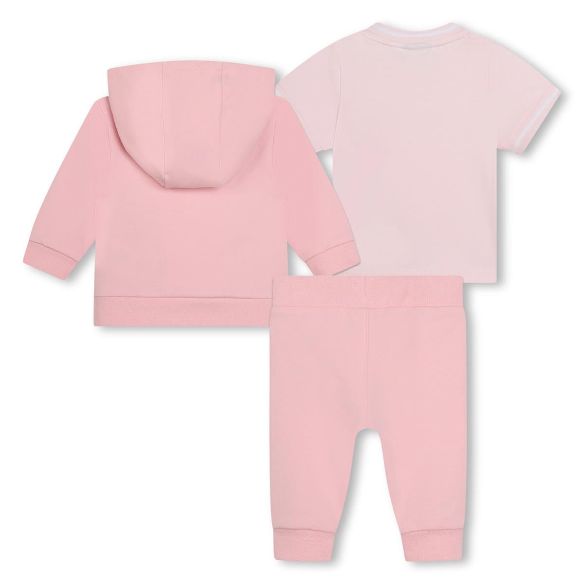 Baby Girls Pink Cotton Set