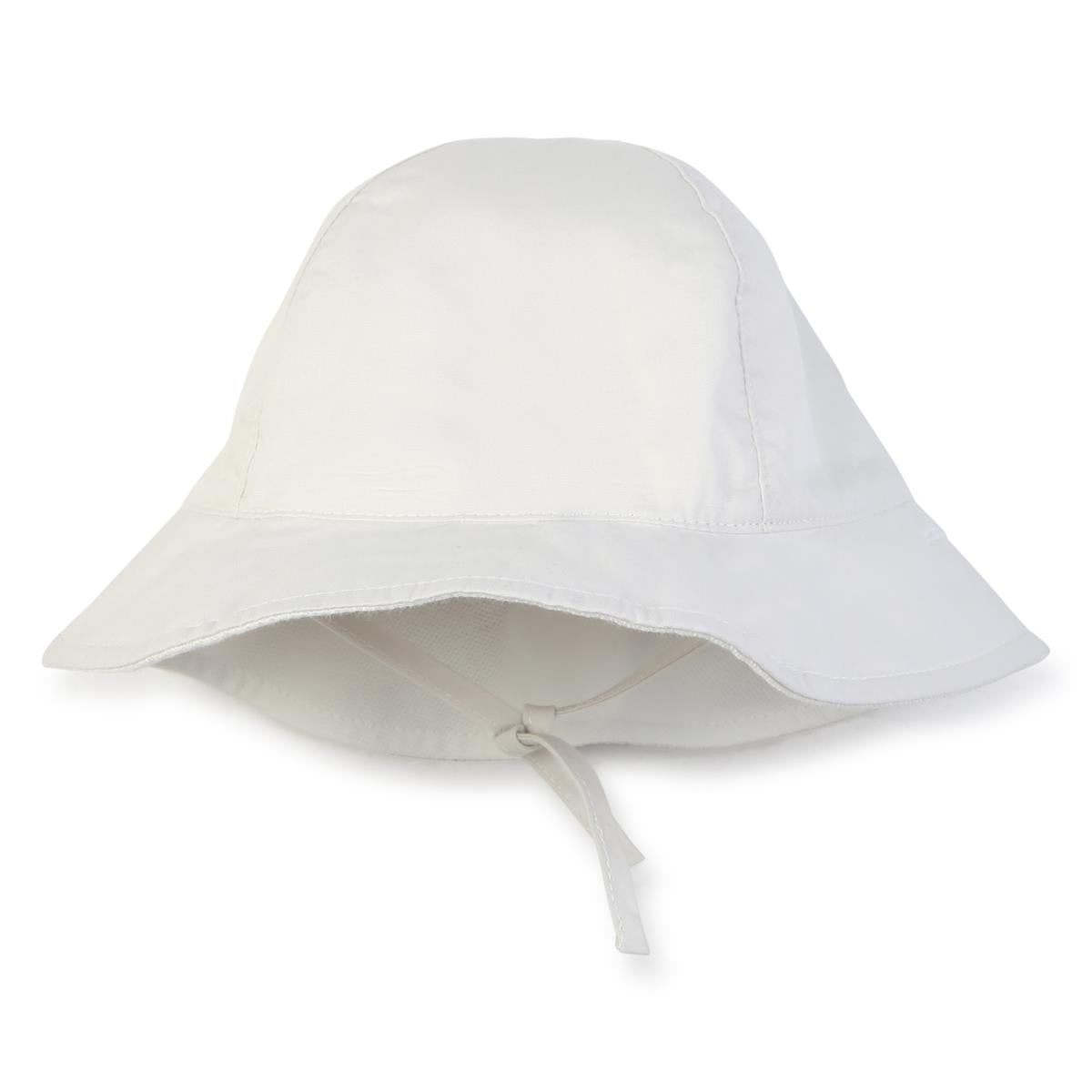 Baby Girls White Sun Hat