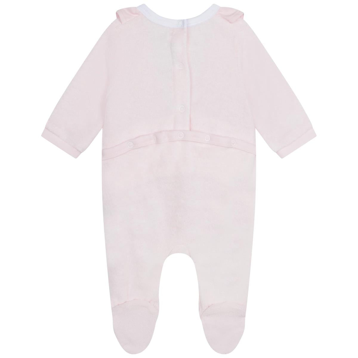 Baby Girls Pink Babysuit