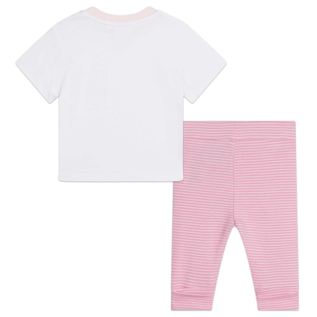 Baby Girls Pink Cotton Set