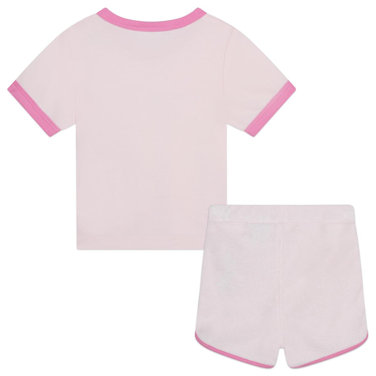 Baby Girls Pink Cotton Set