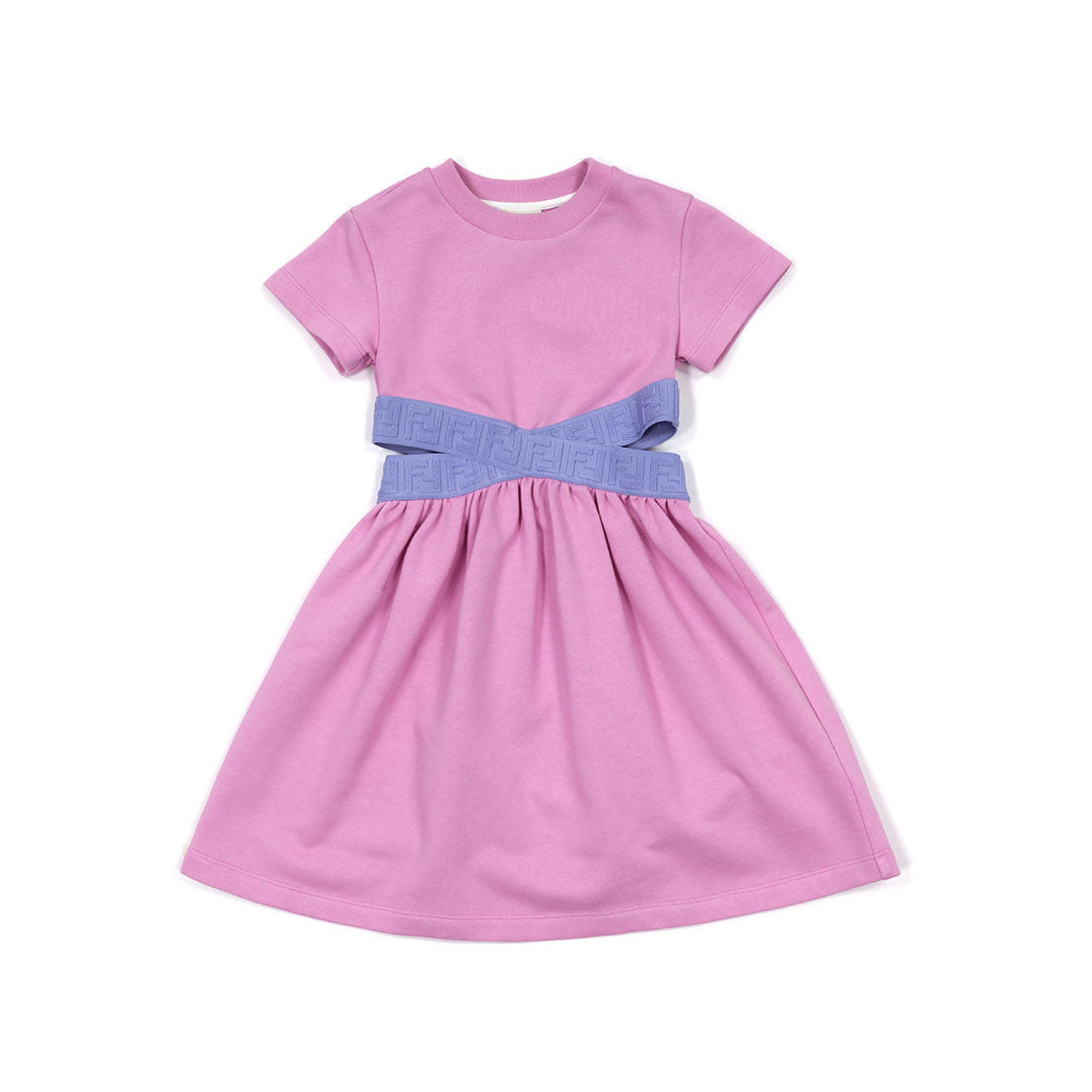 Girls Pink Cotton Dress