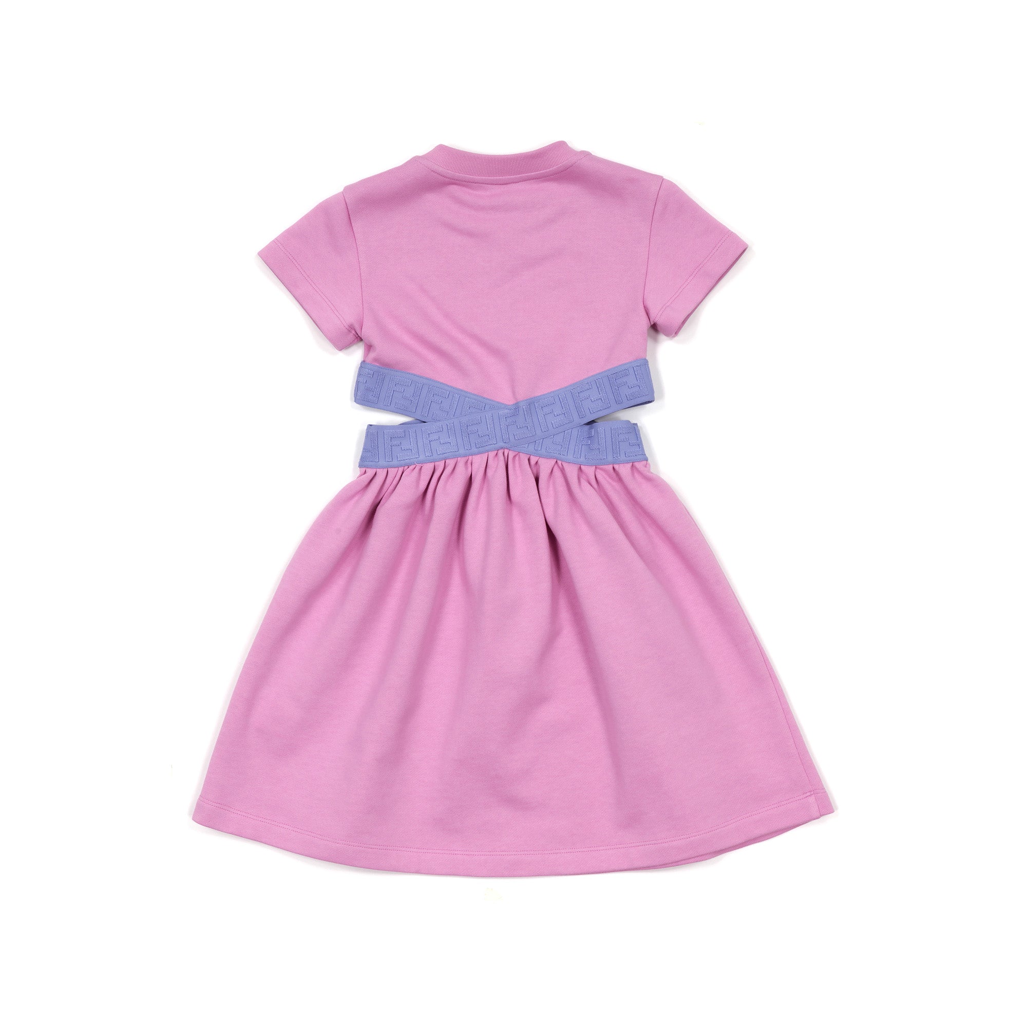 Girls Pink Cotton Dress