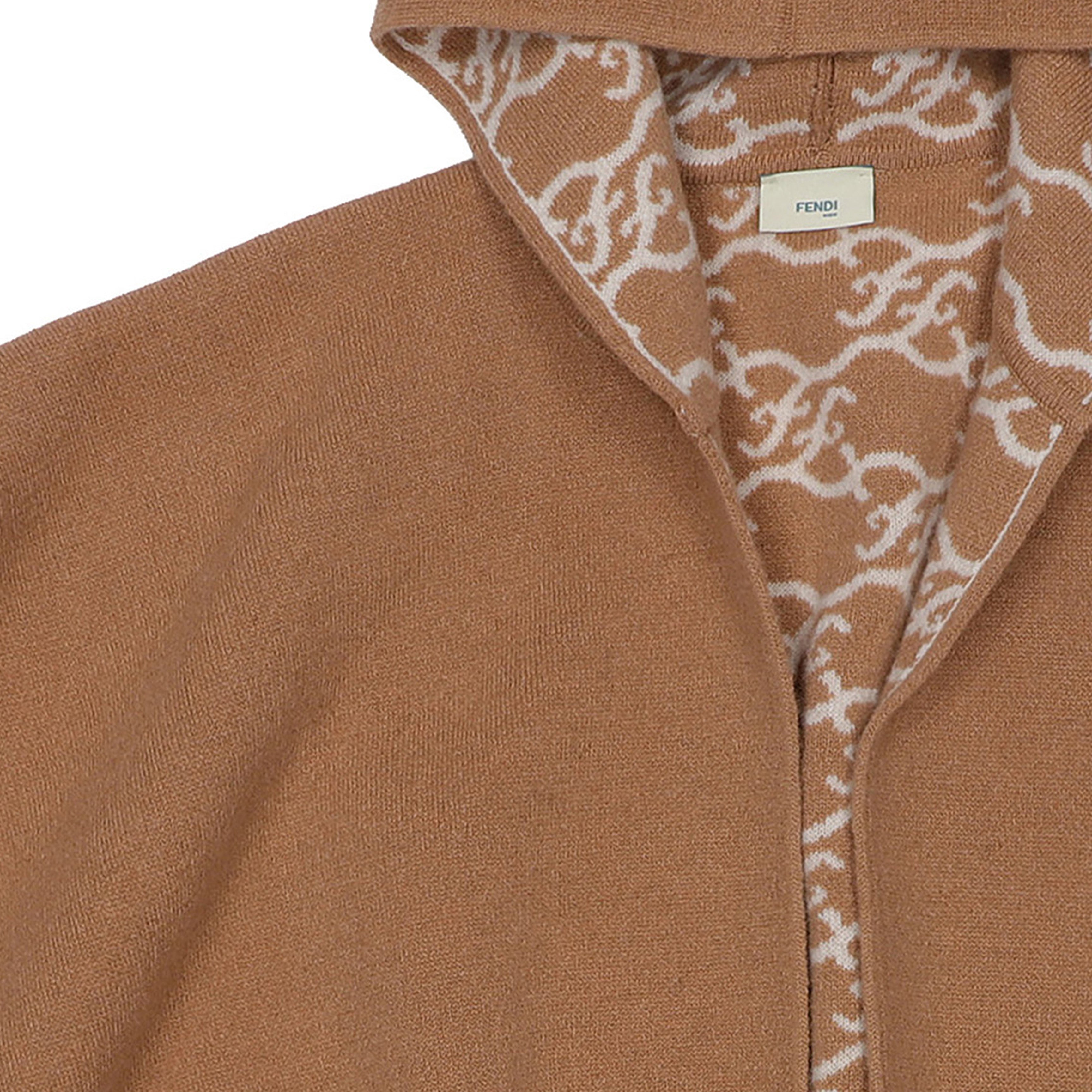 Girls Caramel Cape