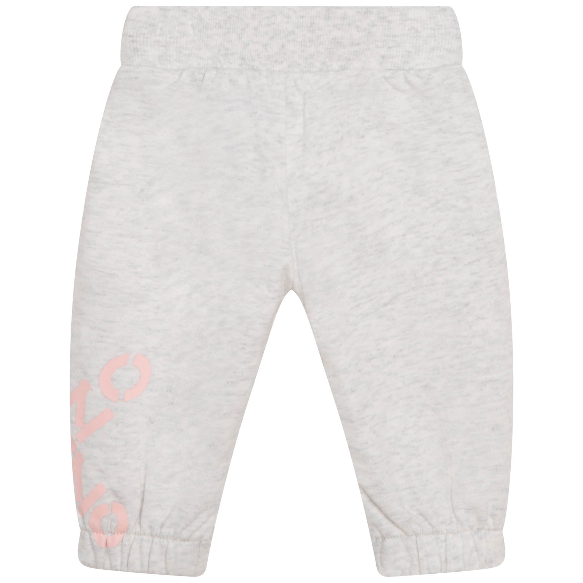 Baby Girls Grey Cotton Trousers