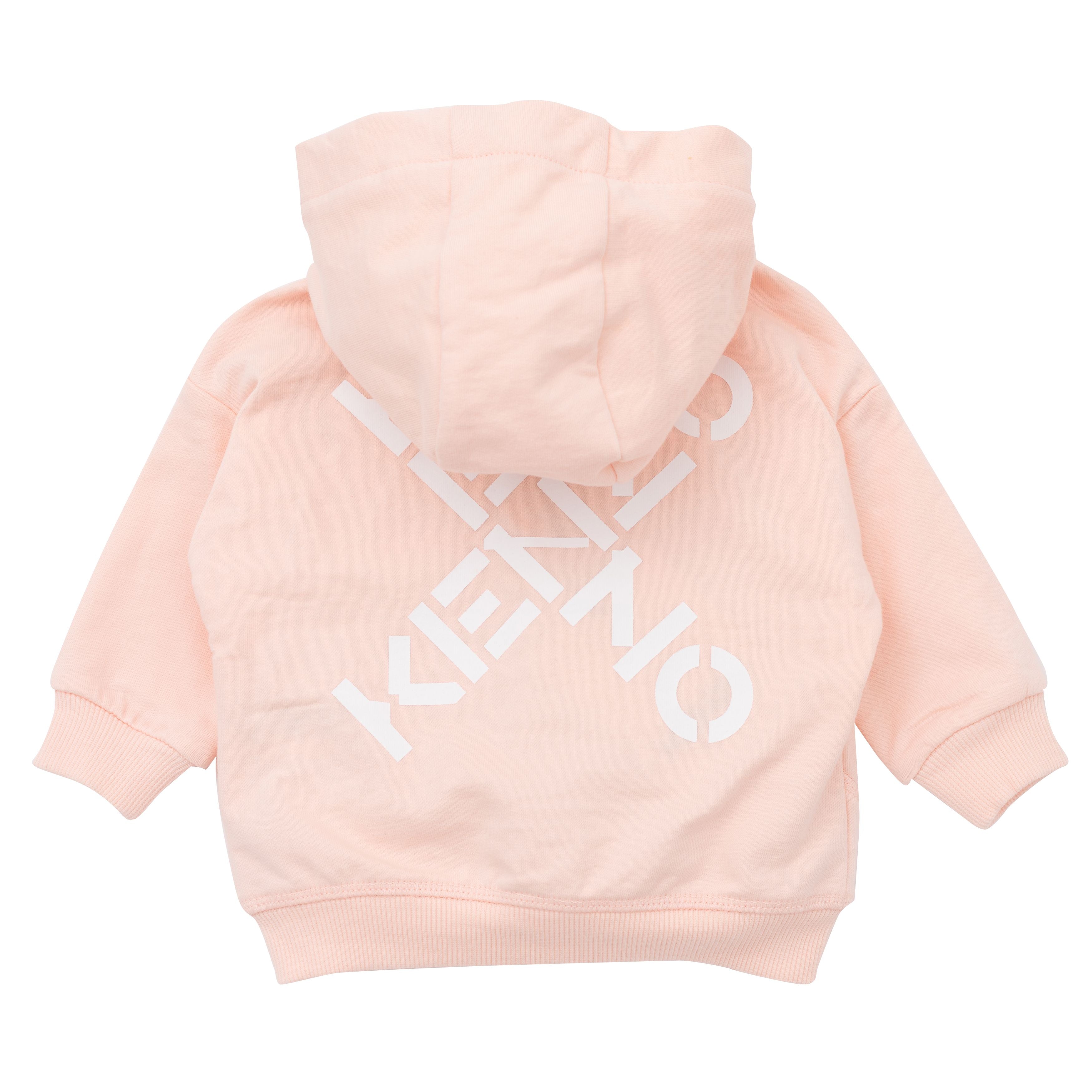 Baby Girls Pink Zip-Up Top
