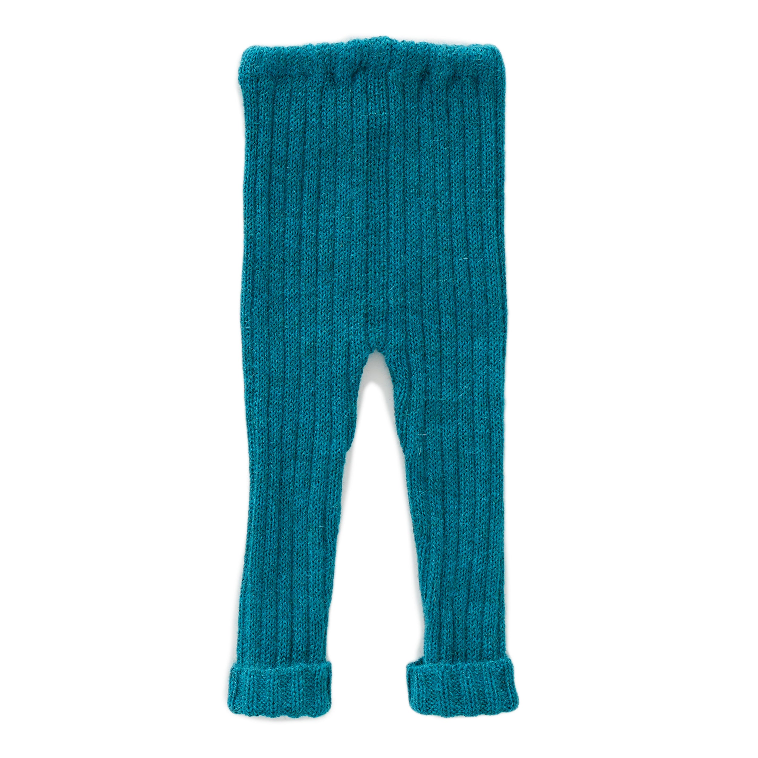 Girls Lack Blue Alpaca Trousers