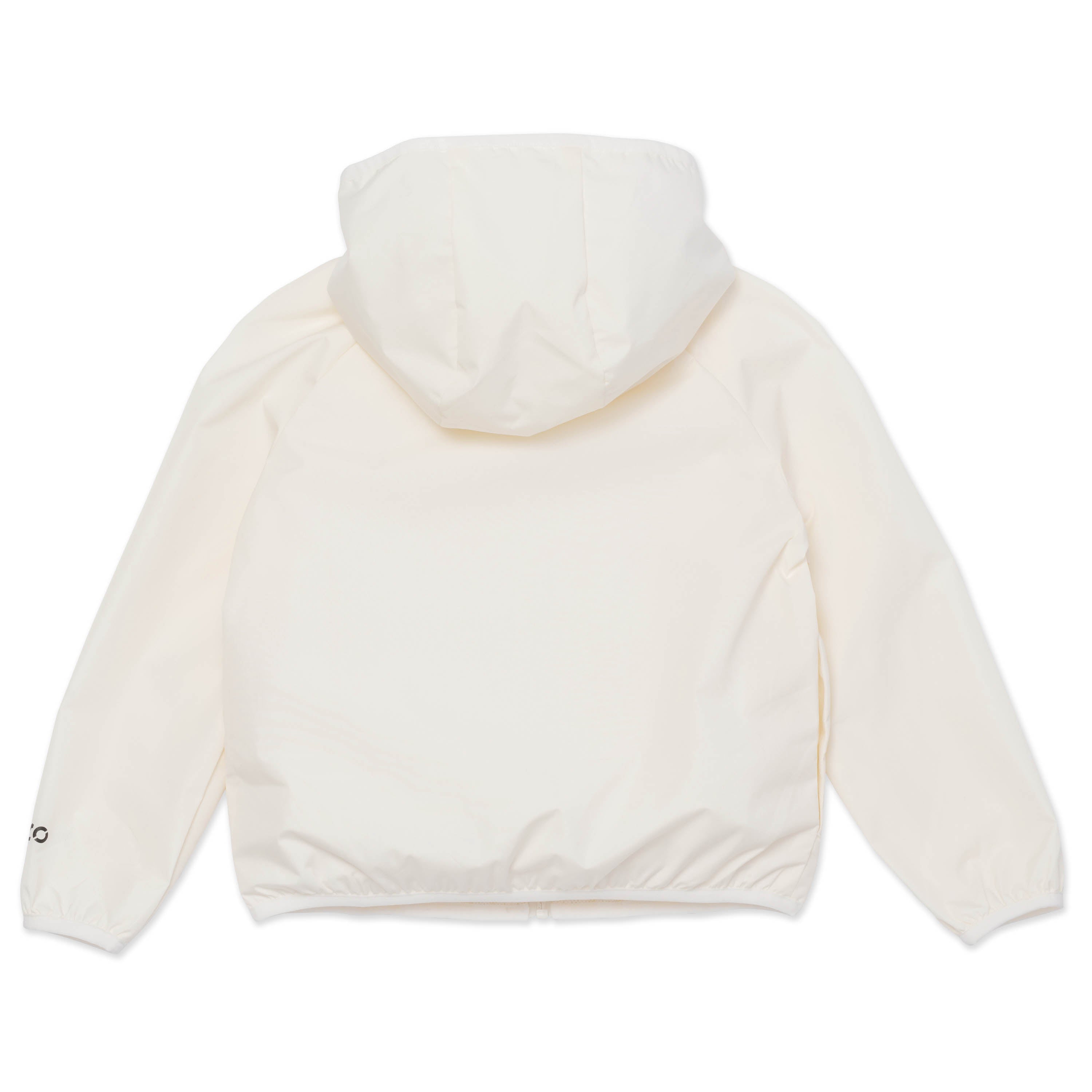 Girls White Logo Jacket
