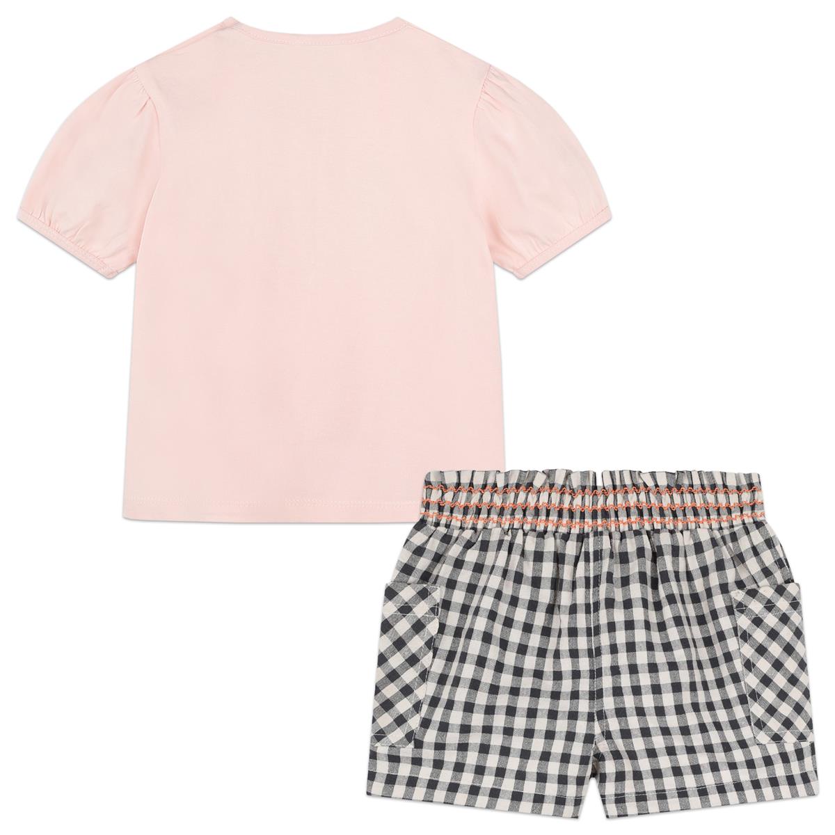Baby Girls Pink Cotton Set