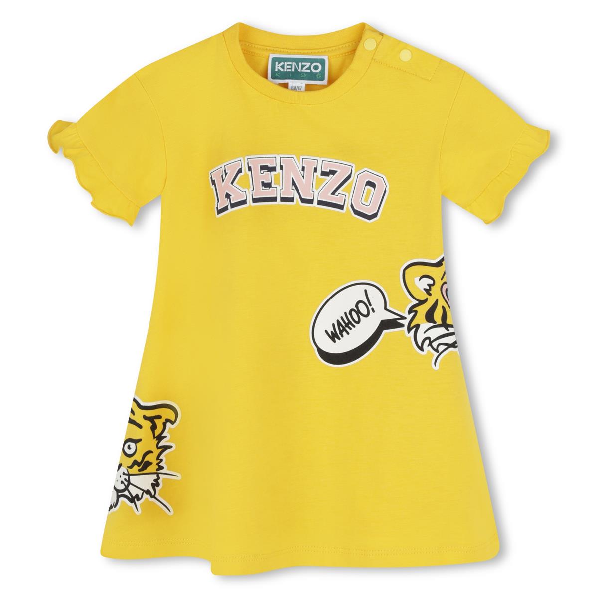 Baby Girls Yellow Cotton Dress