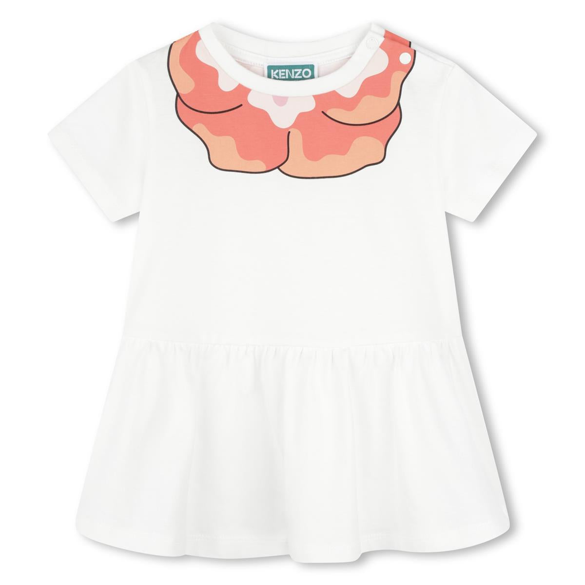 Baby Girls White Cotton Dress