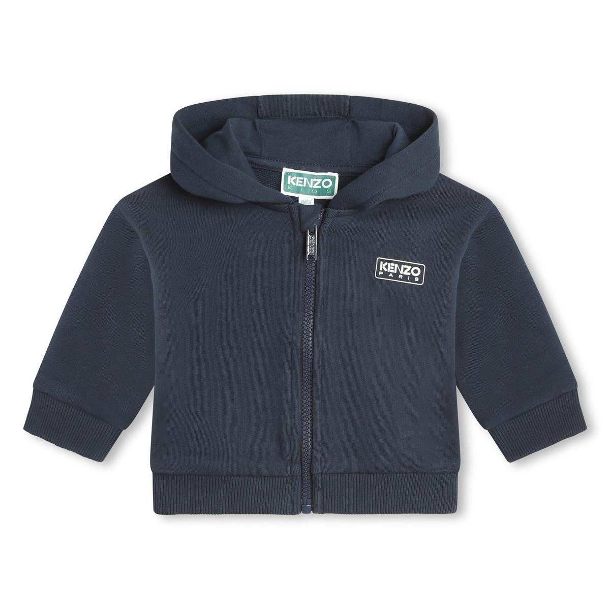 Baby Girls Dark Blue Cotton Set