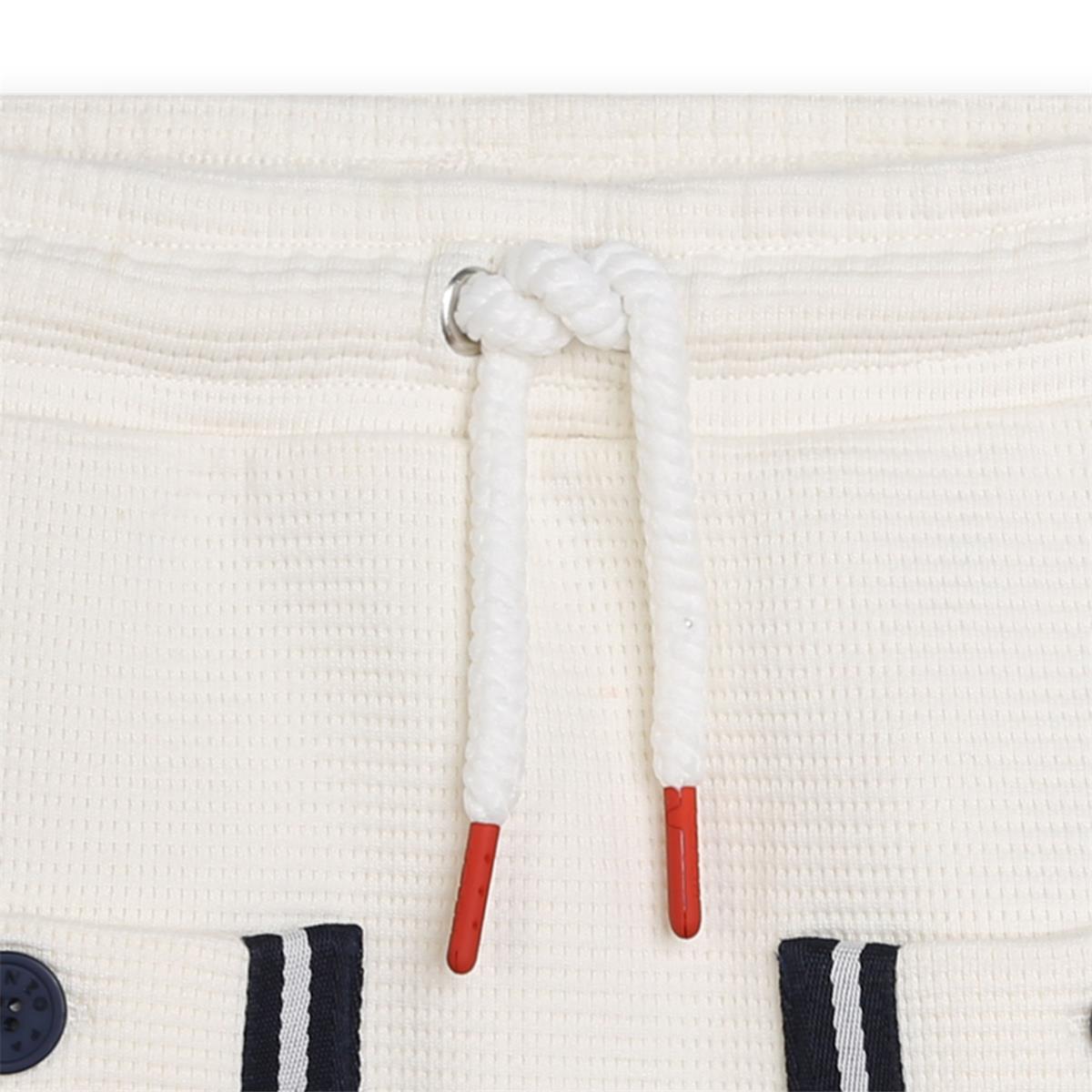 Girls White Cotton Skirt