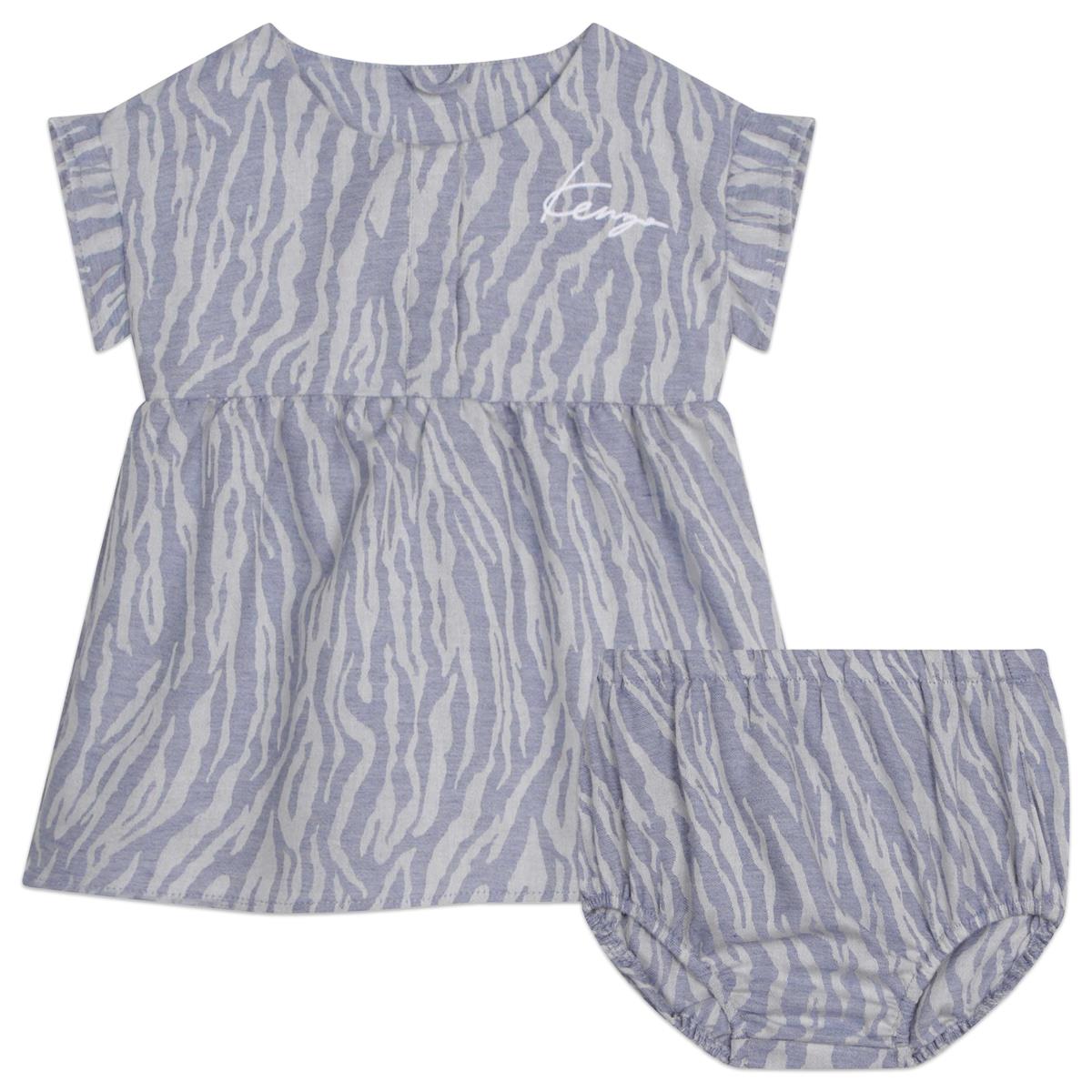 Baby Girls Blue Dress Set