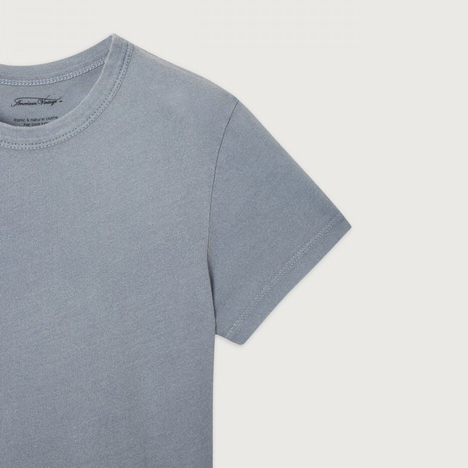 Boys & Girls Blue Cotton T-Shirt