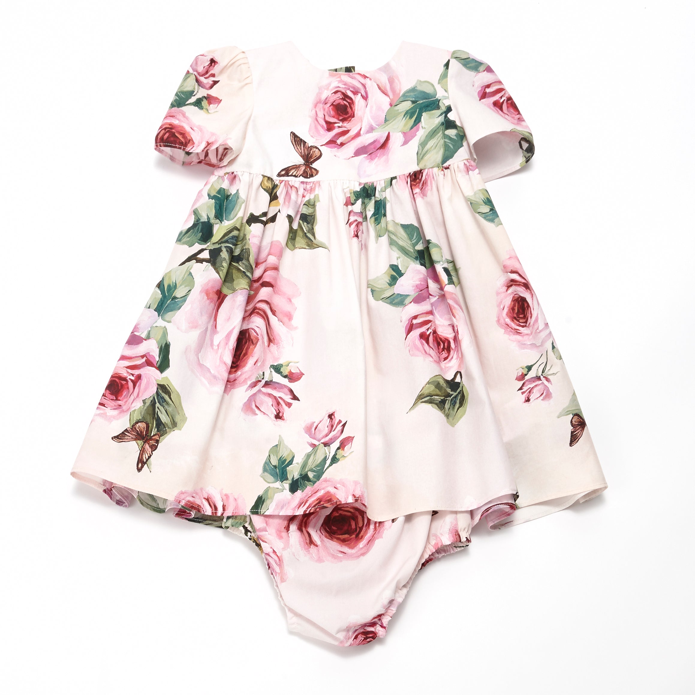 Baby Girls Pale pink "Butterfly" Dress