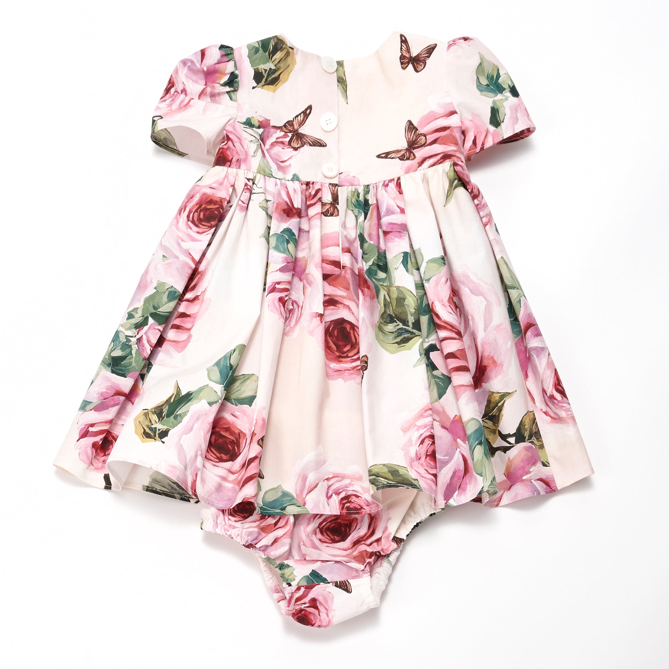 Baby Girls Pale pink "Butterfly" Dress