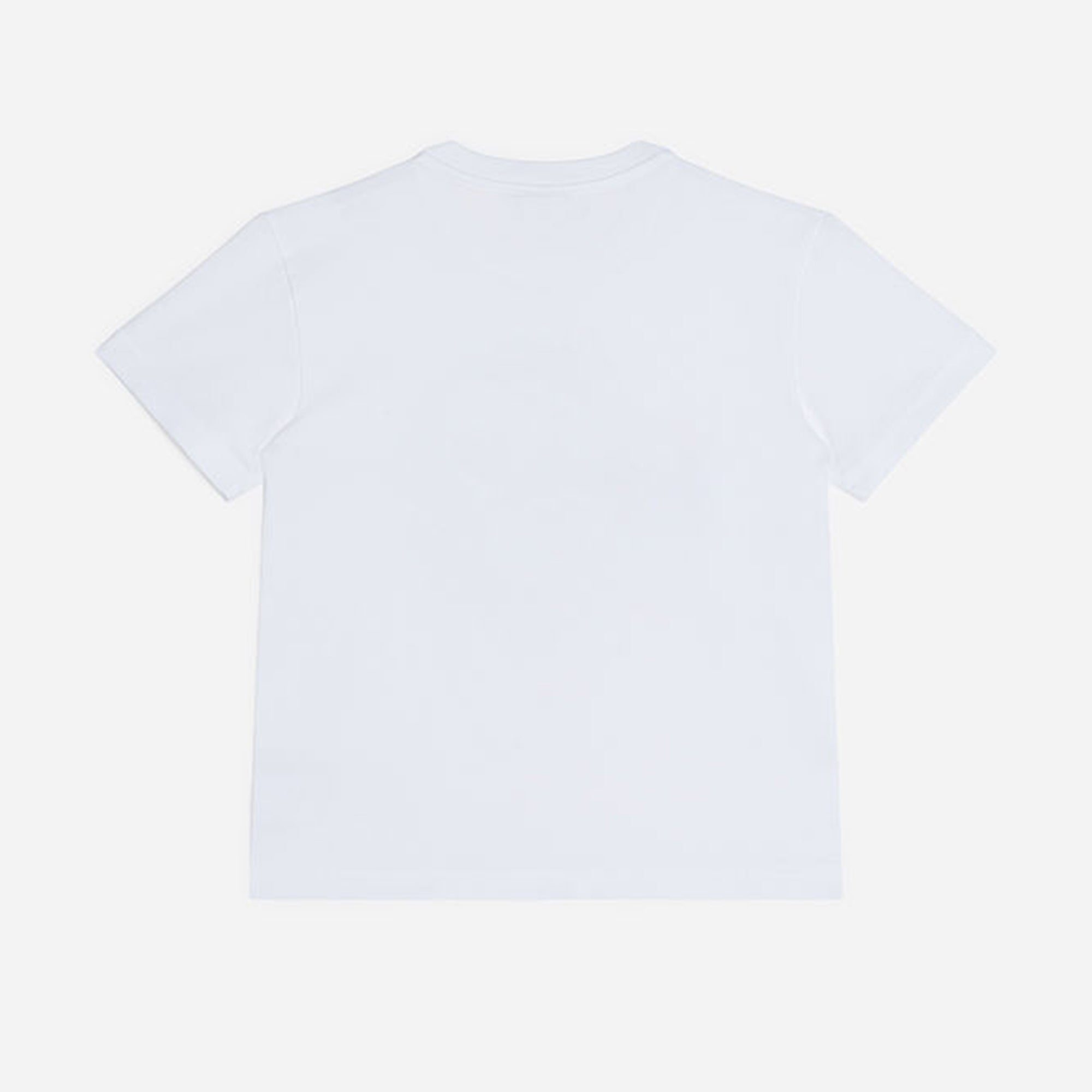 Girls White "DG" Cotton T-shirt