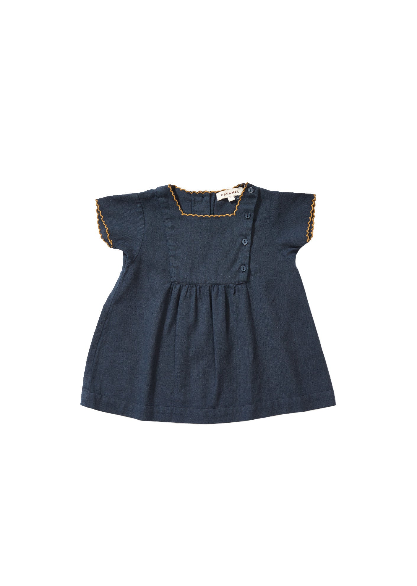 Baby Girls Dark Blue Dress