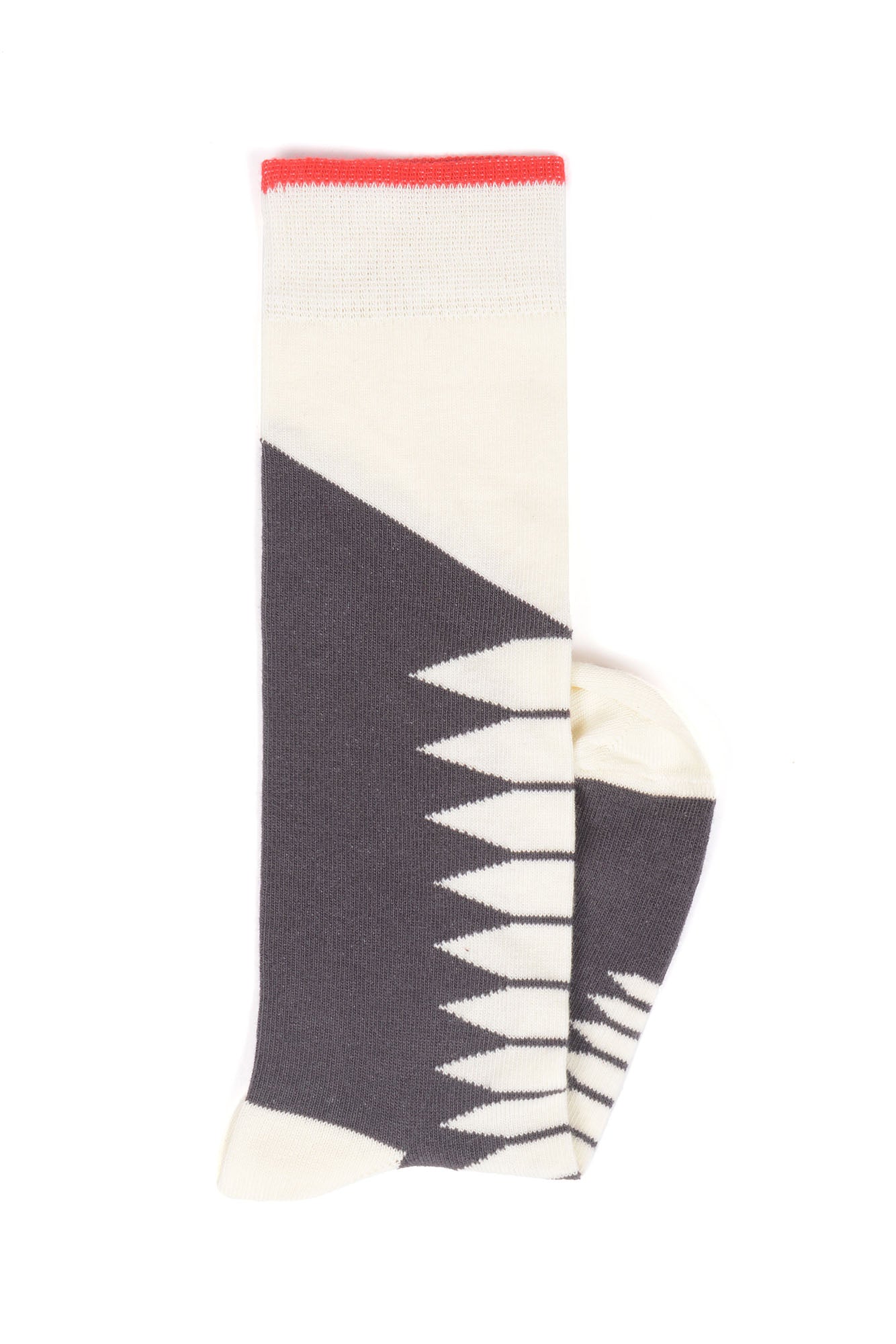 Girls Grey Cotton Socks