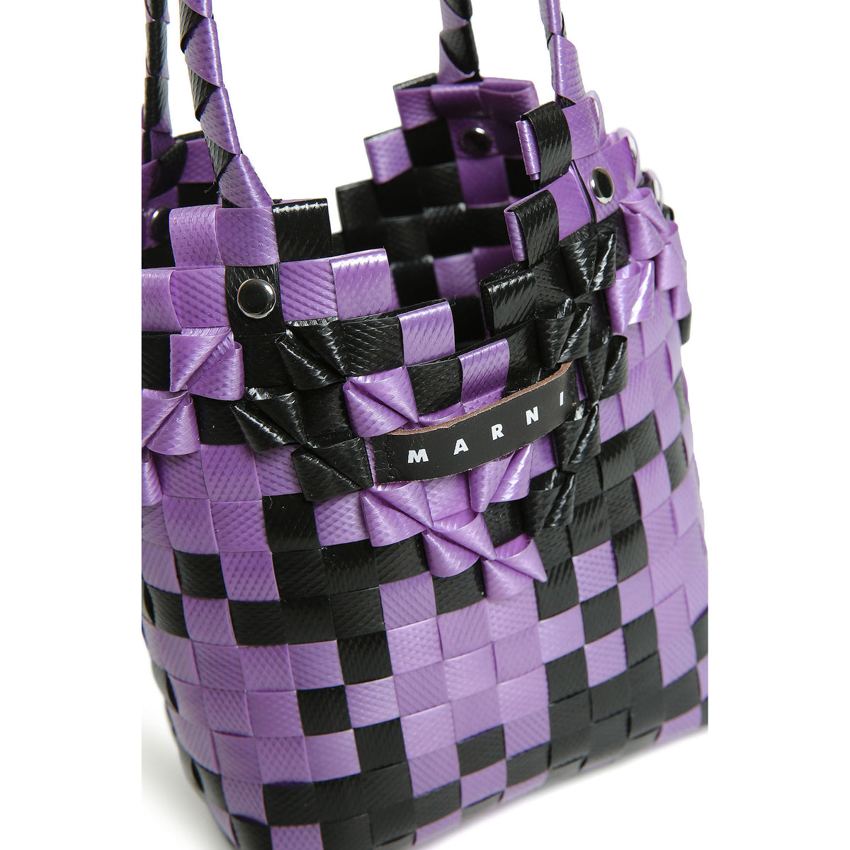 Sac à main fille logo violet
