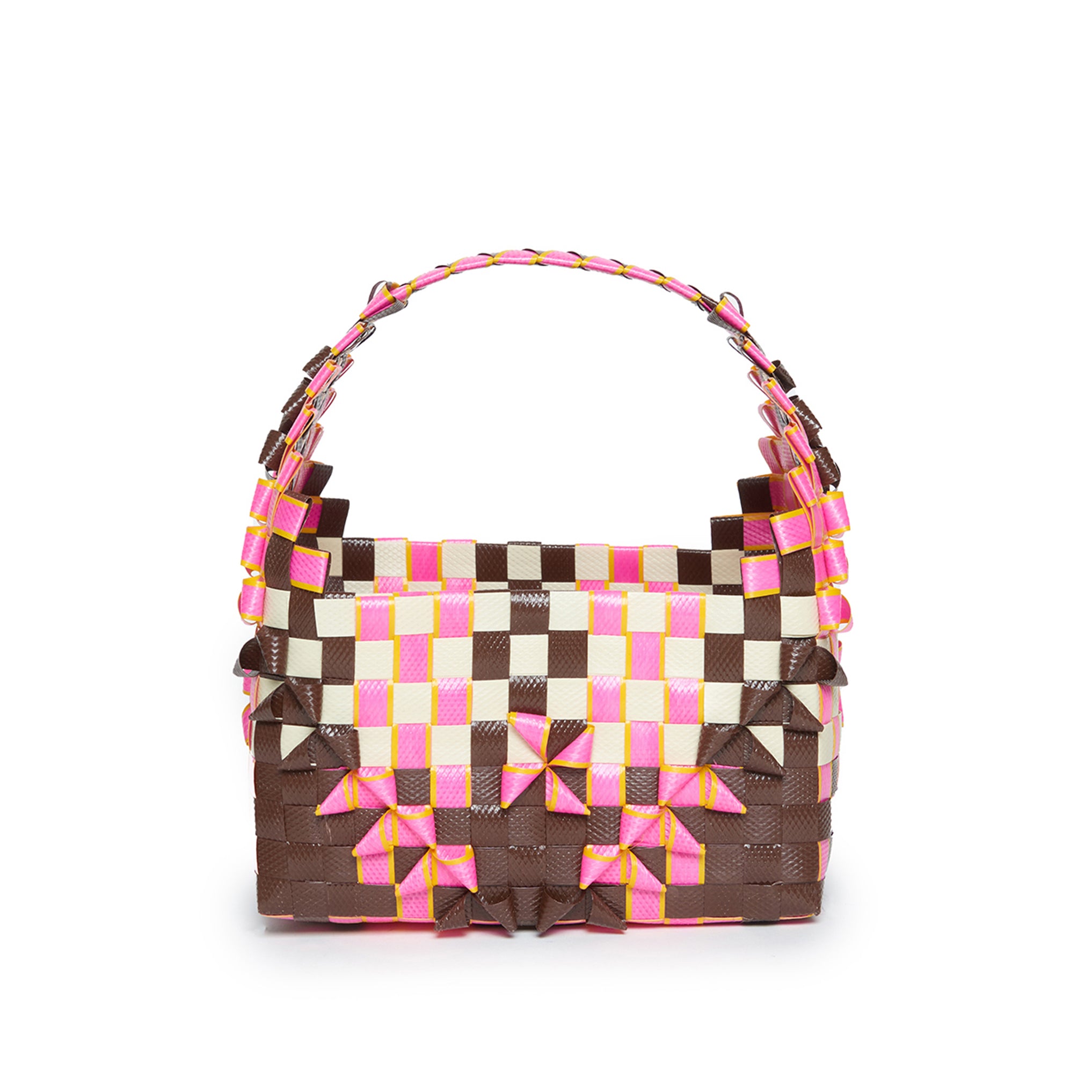 Girls Pink Logo Handbag