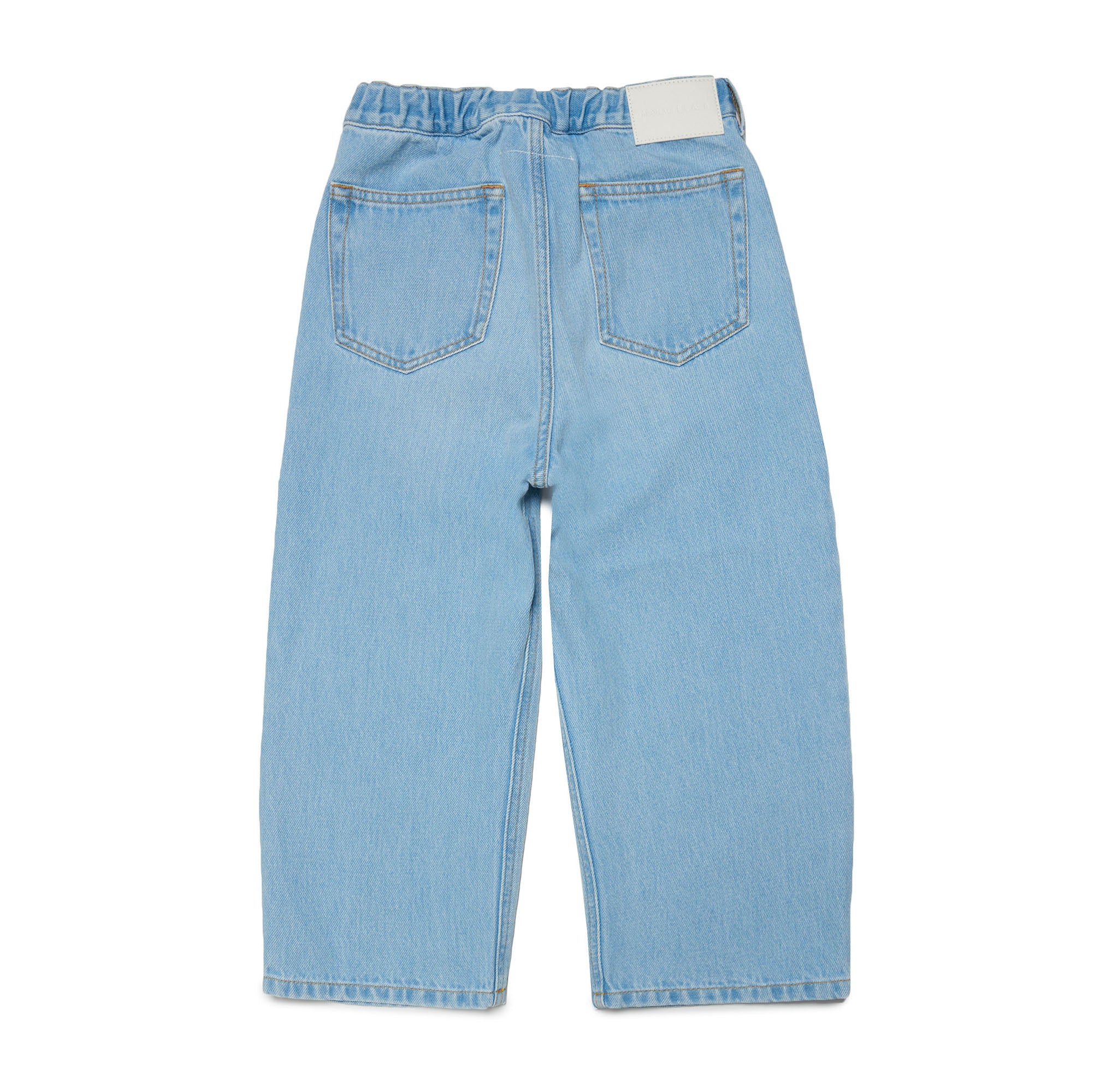 Girls Light Blue Denim Trousers